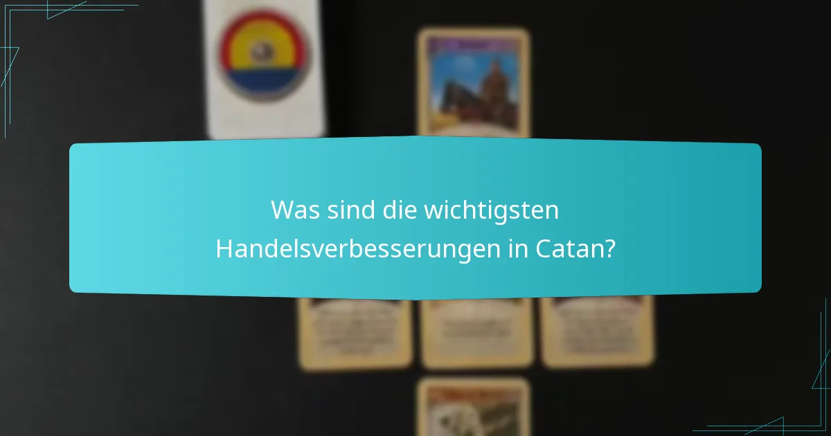 Wie beeinflussen Marktdynamiken den Handel in Catan?