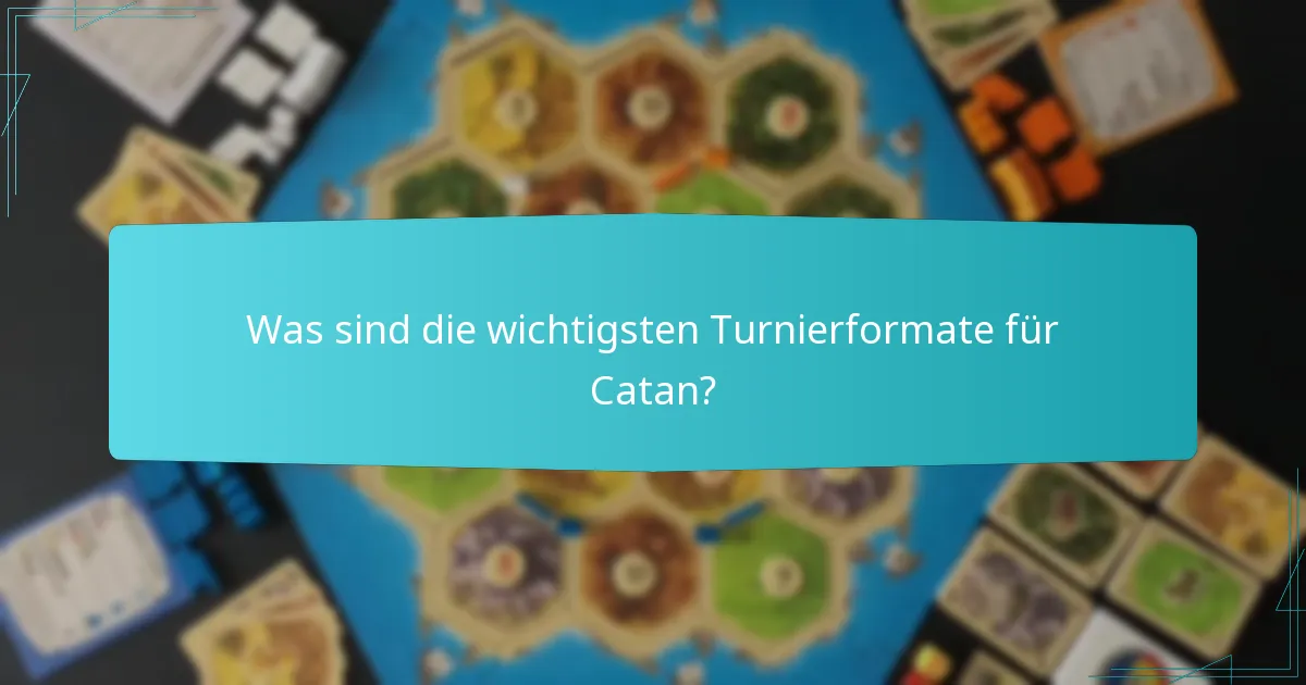 Wie beeinflussen Turnierformate das Gameplay?