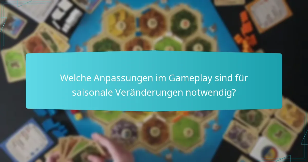 Wie treten Ressourcenverschiebungen mit saisonalen Veränderungen auf?