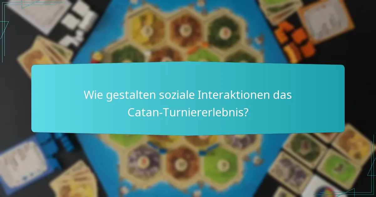 Was sind die besten Praktiken für die Organisation eines Catan-Turniers?