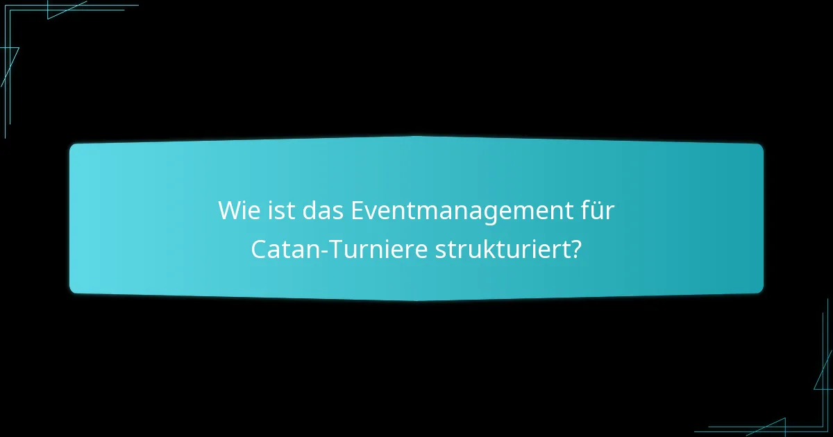 Wie können Turnierorganisatoren faires Spiel sicherstellen?
