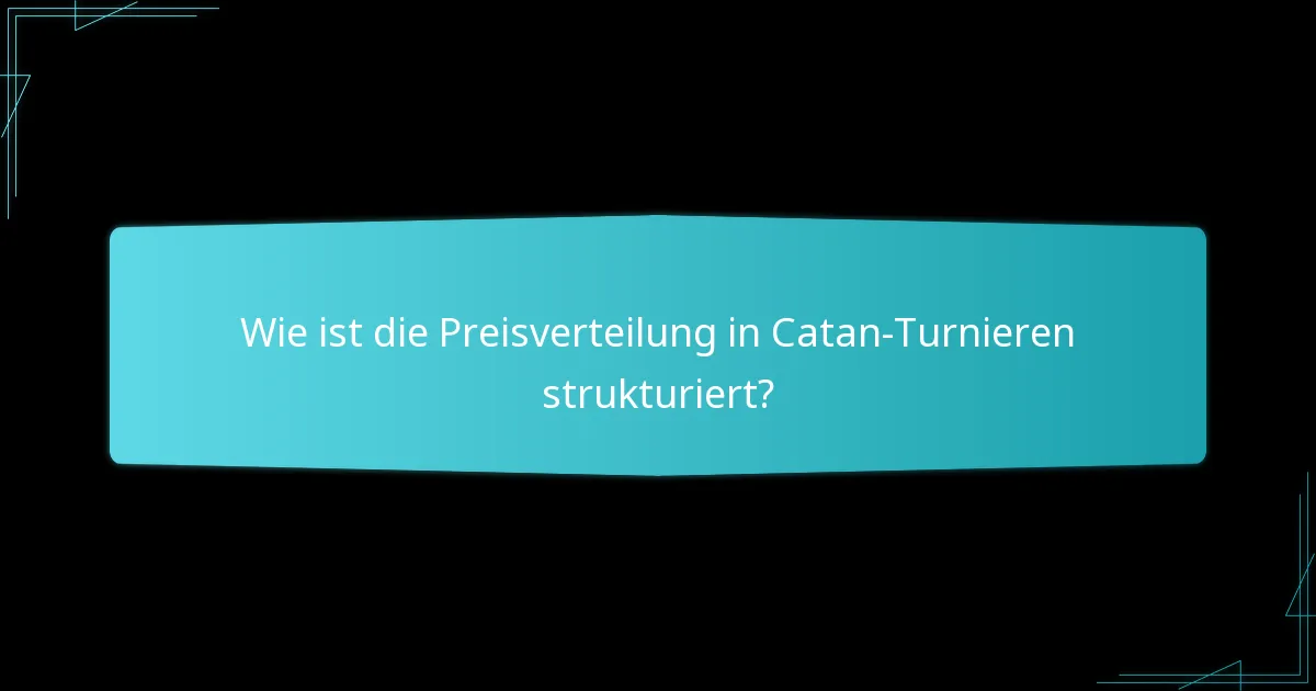 Was sind die häufigsten Fallstricke bei der Punktevergabe in Catan-Turnieren?